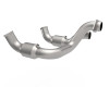 Kooks 20-22 Ford F250 7.3L V8 / Ford F350 7.3L V8 1-7/8in x 3in SS Headers w/ Green Catted Conn - 1400H430 Photo - Unmounted