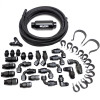 Snow Performance 8AN Braided Stainless Fuel Line Kit - Black Line - SNF-60801B User 1