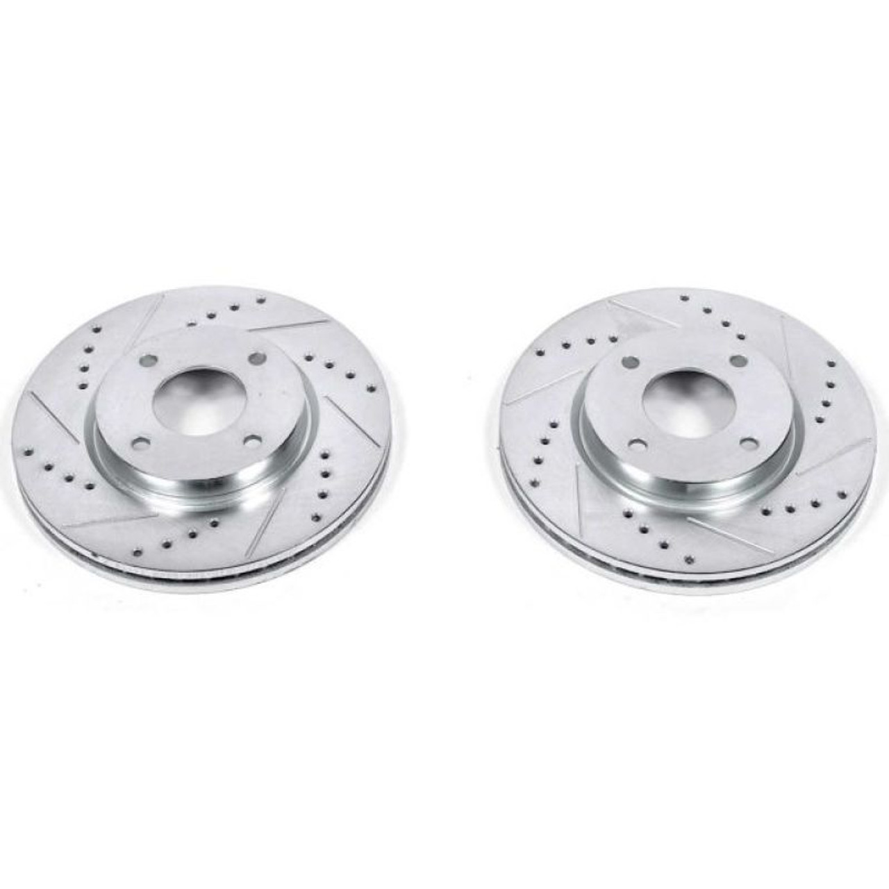 Power Stop EBR867XPR Front Evolution Drilled and Slotted Rotor Pair Power Stop EBR867XPR Front Evolution Drilled and Slotted Rotor Pair