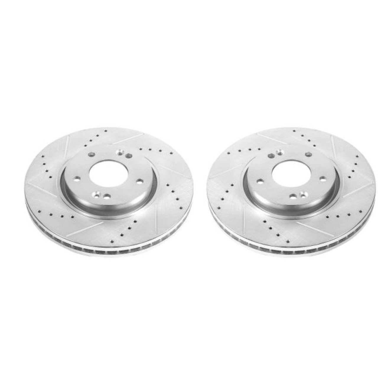 Power Stop JBR1512XPR Front Evolution Drilled & Slotted Rotor Pair Power Stop JBR1512XPR Front Evolution Drilled & Slotted Rotor Pair