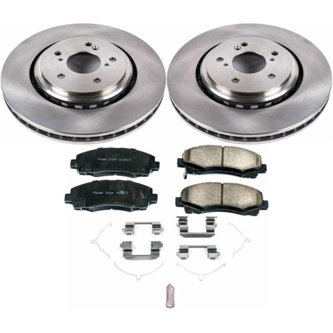 Ceramic Brake Pads Calipers Power Stop KCOE7214 Autospeciality Replacement Front Caliper Kit OE Rotors Ceramic Brake Pads Calipers Power Stop KCOE7214 Autospeciality Replacement Front Caliper Kit OE Rotors