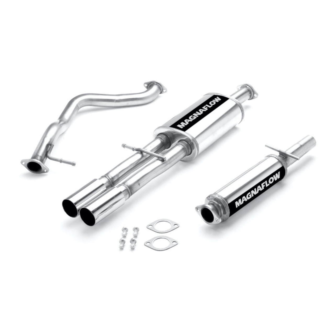 MagnaFlow 17109 Large Stainless Steel Performance Exhaust System Kit  クラシックな人気商品