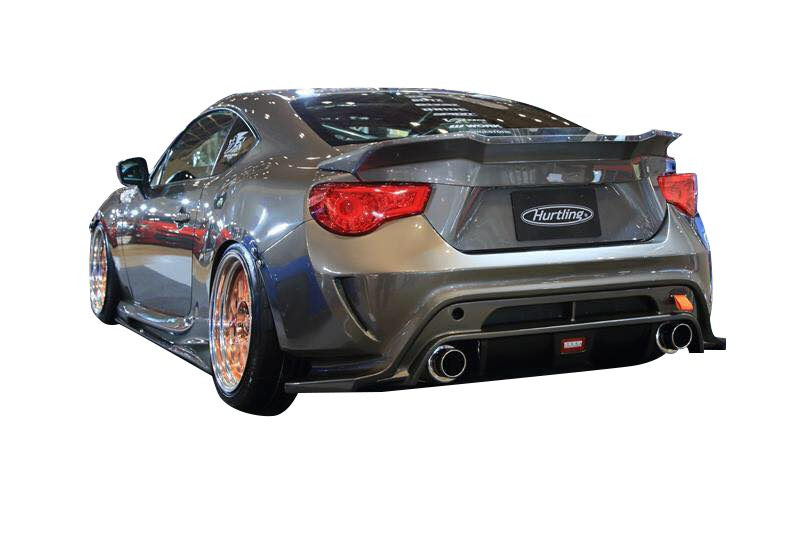 Varis SOLID & JOKER 86 REAR SPOILER WITH ACRYLIC GURNEY FLAP FOR