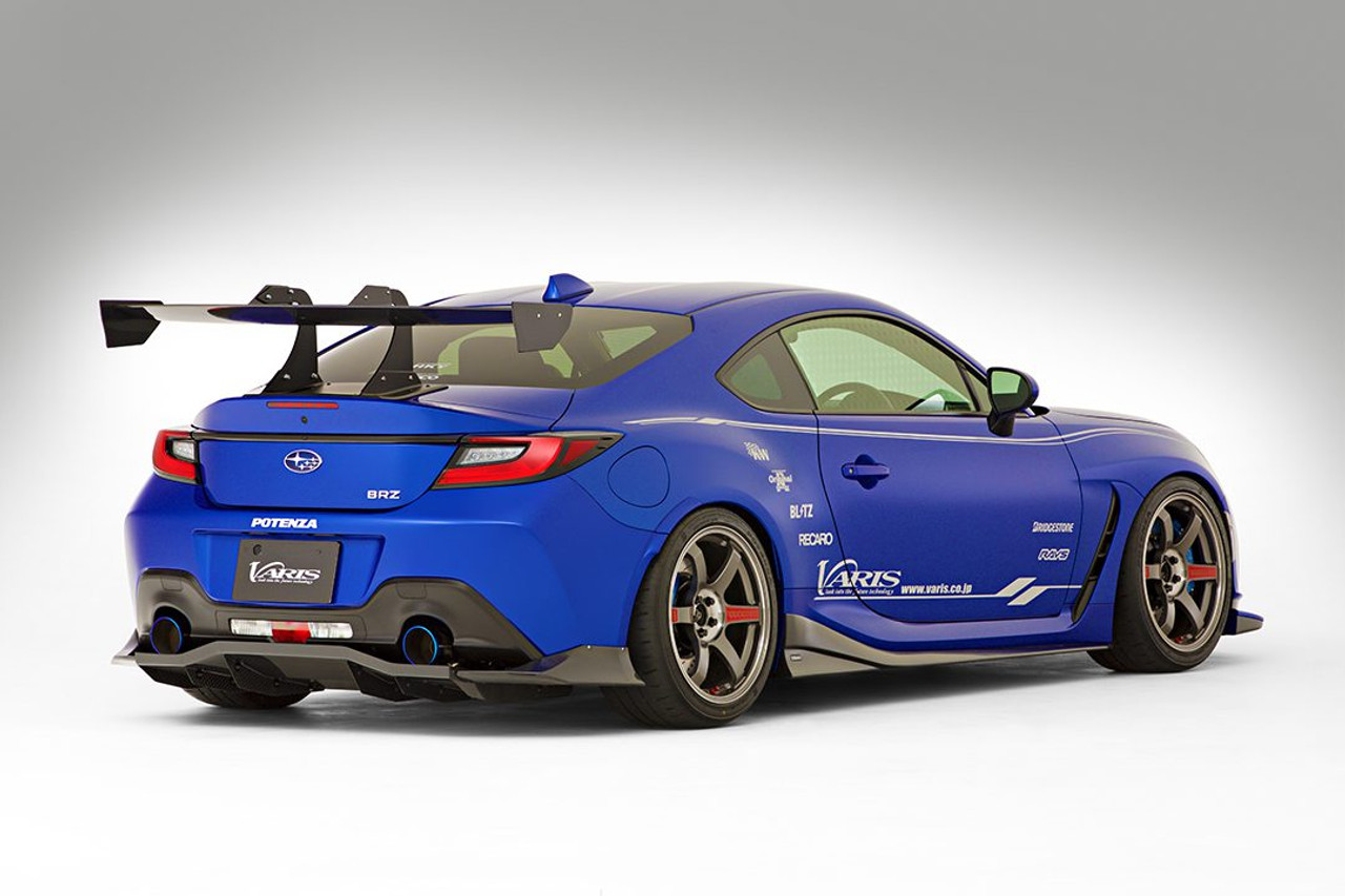 VARIS ARISING2 CARBON FIBER REAR DIFFUSER WITH SHROUD SET FOR ZD8 SUBARU BRZ / ZN8 TOYOTA GR86