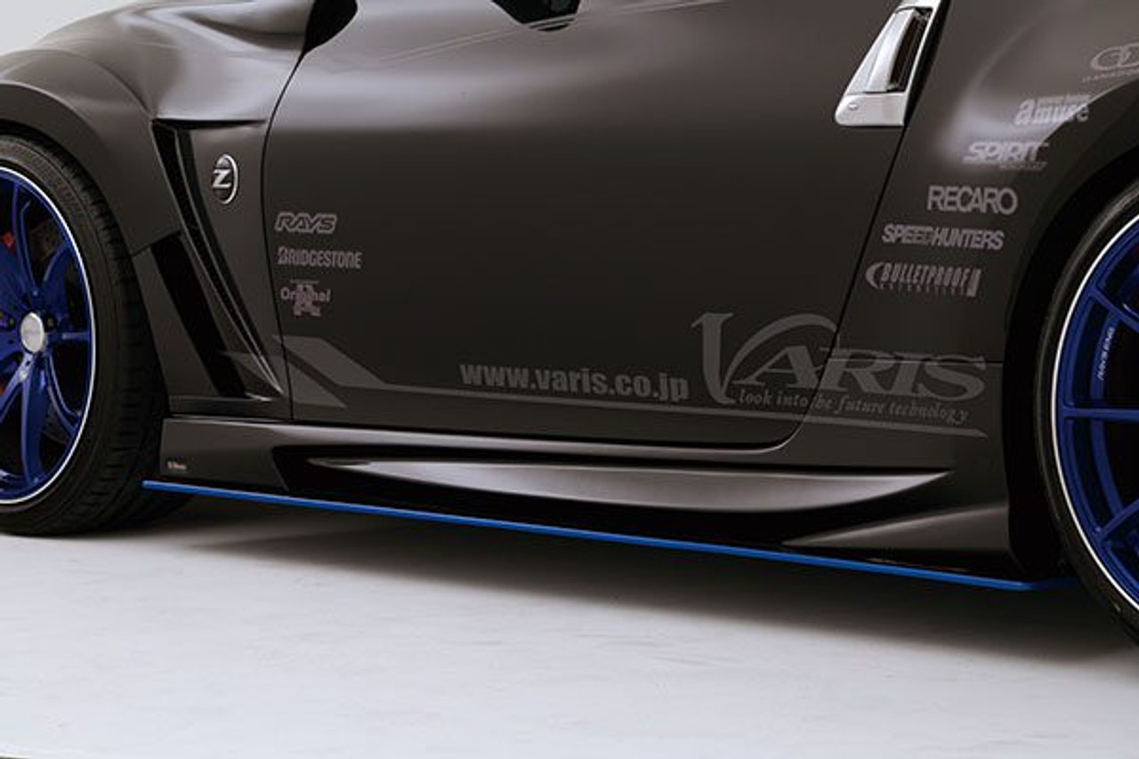 Varis Arising-II Side Skirt Set Version 2 for 2009-19 Nissan