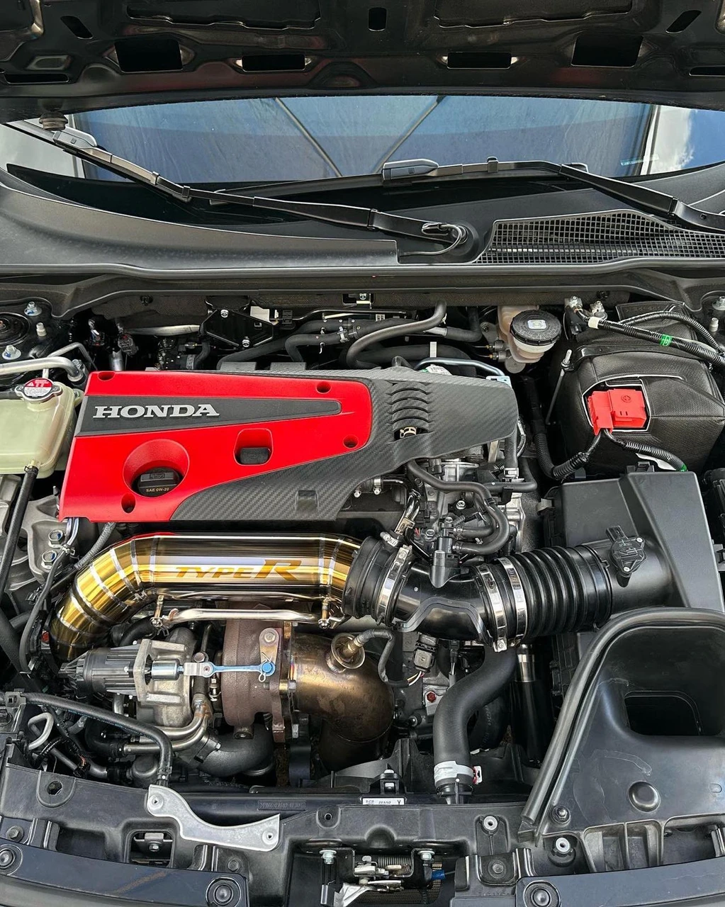 Innovatig 3.5 Titanium Turbocharger Inlet Pipe Kit Honda Civic Type R ...