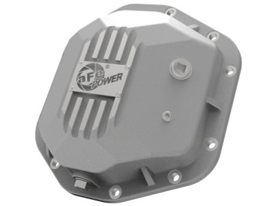 aFe 97-18 Jeep Wrangler TJ/JK Dana 44 Street Series Differential Cover w/ Machined Fins - Raw - 46-71110A Photo - Primary