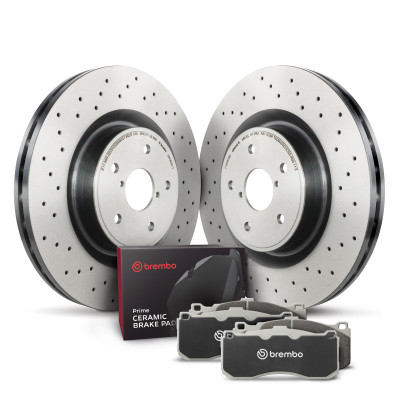 Brembo OE 1997 Acura CL/90-97 Honda Accord Front Disc Brake Kit - KT00536 Photo - Primary
