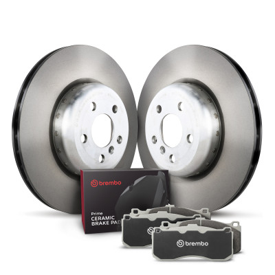 Brembo OE 11-16 BMW 550i/550i xDrive/12-18 640i/13-19 640i Gran Coupe Rear Disc Brake Kit - KT00B15 Photo - Primary