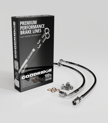 Goodridge 05-19 Chrysler 300 Stainless Steel Front Brake Lines - 12411F User 1