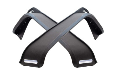 Fishbone Offroad 2018+ Jeep Wrangler JL/JLU/2020+ Gladiator JT  Alum Front Fender Flares  - Black - FB33455F Photo - Primary