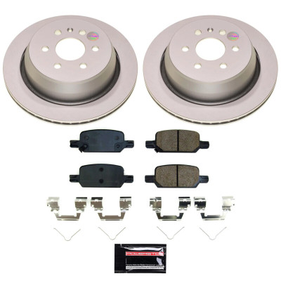 Power Stop 21-22 Chevrolet Colorado Rear Z17 Coated Brake Kit - CRK8761 Photo - Primary