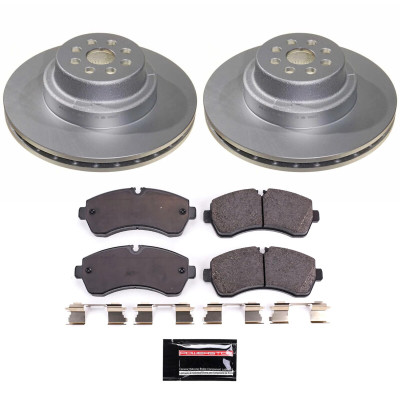 Power Stop 06-12 Workhorse Custom Chassis W42 Front Z17 Coated Brake Kit - CRK9082 Photo - Primary