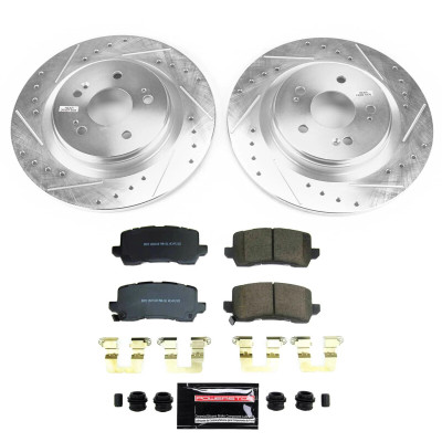 Power Stop 21-22 Honda Odyssey Rear Z23 Evolution Brake Kit - K8768 Photo - Primary