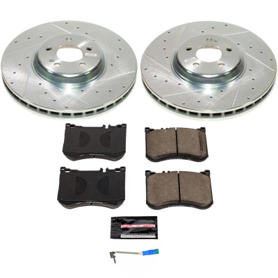 Power Stop 19-22 Mercedes-Benz E53 AMG Front Z23 Evolution Brake Kit - K9011 Photo - Primary
