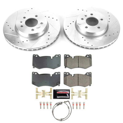 Power Stop 20-22 Cadillac CT4 Front Z23 Evolution Brake Kit - K9074 Photo - Primary