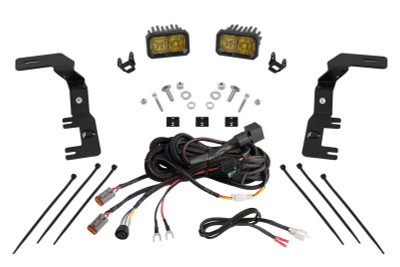 Diode Dynamics 2023+ Chevrolet Colorado Stage Series Ditch Light Kit C2 Pro Yellow Combo - DD7810 Photo - Primary