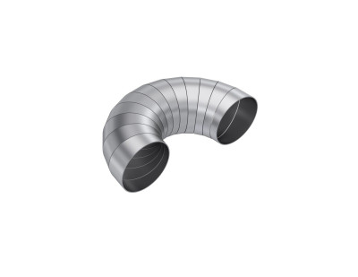 MBRP T304 Stainless Steel 3.5in Dia 180 Deg Universal Pie Cut Kit - PC15212 Photo - Primary