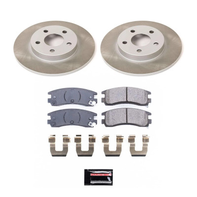 Power Stop 04-05 Pontiac Bonneville Rear Semi-Coated Rotor Kit - SC1566 Photo - Primary
