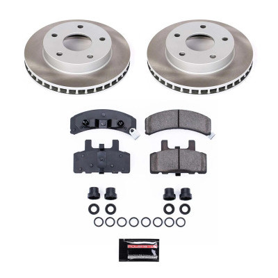 Power Stop 94-99 Dodge Ram 1500 Front Semi-Coated Rotor Kit - SC2126 Photo - Primary