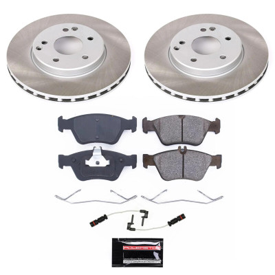 Power Stop 98-04 Mercedes-Benz SLK230 Front Semi-Coated Rotor Kit - SC3047 Photo - Primary
