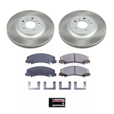 Power Stop 14-16 Chevrolet Impala Limited Front Semi-Coated Rotor Kit - SC4654 Photo - Primary