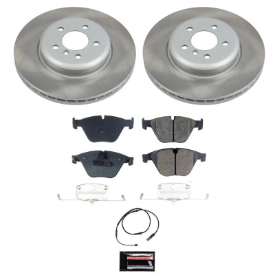 Power Stop 2011 BMW 535i xDrive Front Semi-Coated Rotor Kit - SC6581 Photo - Primary