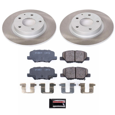 Power Stop 14-15 Mazda 6 Rear Semi-Coated Rotor Kit - SC6969 Photo - Primary