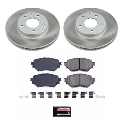 Power Stop 14-16 Mazda 3 Front Semi-Coated Rotor Kit - SC6975 Photo - Primary