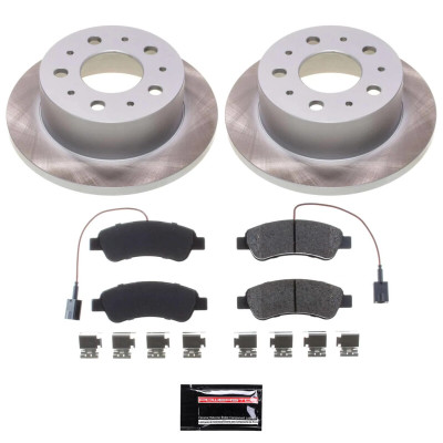 Power Stop 14-21 Ram ProMaster 3500 Rear Semi-Coated Rotor Kit - SC7310 Photo - Primary