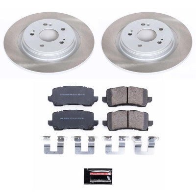 Power Stop 18-20 Honda Odyssey Rear Semi-Coated Rotor Kit - SC7903 Photo - Primary