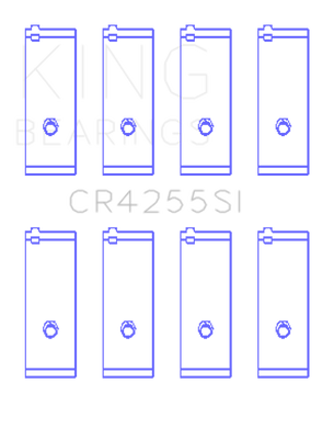 King Engine Bearings G.M.C. /Quard 4 1996/Up (Size +0.50mm) Connecting Rod Bearing Set - CR4255SI0.5 Photo - Primary