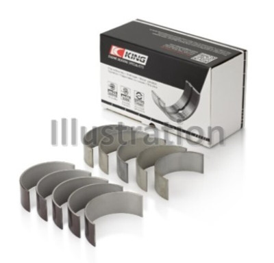 King Engine Bearings VW Axd/Bnz/Bpe Sputter (Size +0.25mm) Connecting Rod Bearing Set - CR524SP0.25 Photo - Primary