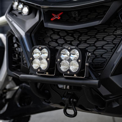 Baja Designs 2024+ Can-Am Maverick R XL Pro Push Bar Bumper Kit - Clear - 448219 Photo - Primary