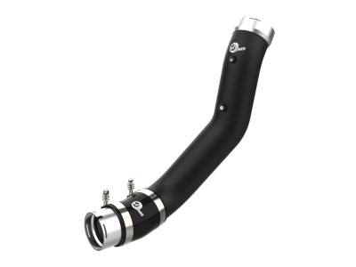 aFe 20-23 GM Diesel Trucks V8 6.6L L5P BladeRunner 3.5in Aluminum Cold Charge Pipe - Black - 46-20449-B Photo - Primary