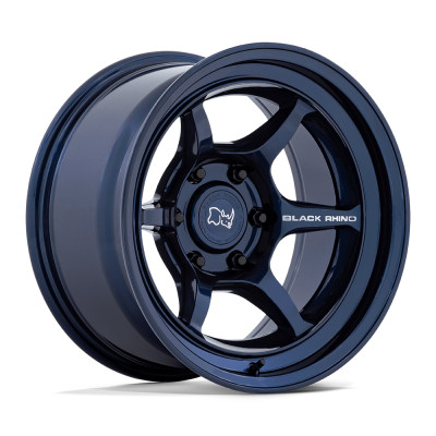 BLACK RHINO WHEELS SHOGUN GLOSS MIDNIGHT BLUE 17X8.5 6X139.7 4.36 -10mm