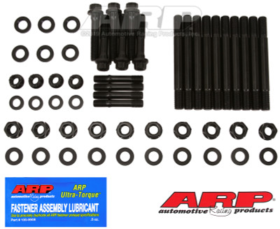 ARP Chevrolet Small Block w/ 4-Bolt Front & Rear Caps Main Stud Kit - Black - 134-5602 Photo - Primary