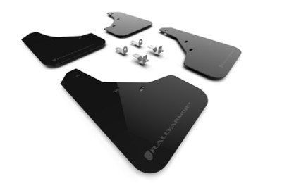 Rally Armor 23-24 Kia Sportage Black UR Mud Flap w/ Dark Grey Logo - MF81-UR-BLK-DGRY User 1