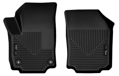 Husky Liners 18-24 Chevrolet Equinox/GMC Terrain X-Act Contour Black Front Floor Liners - 55911 Photo - Primary