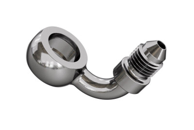 Goodridge 90 Deg Banjo Adaptor for M12 Bolt - P599-03-M12C Photo - Primary