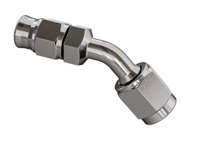 Goodridge 45 Deg Swept Female for AN3 Fittings - P6046-03C Photo - Primary