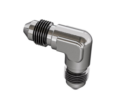 Goodridge 90 Deg Male Adaptor AN3 Equal - PAN821-03C Photo - Primary