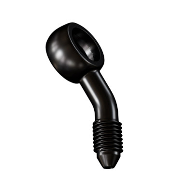 Goodridge 20 Deg Banjo Adaptor compound right for 3/8 or M10 Bolt - PB593R-03CBK Photo - Primary