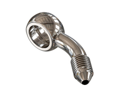 Goodridge 45 Deg Banjo Adaptor for 3/8 or M10 Bolt - PB594-03C Photo - Primary