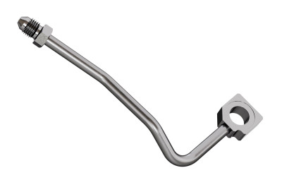 Goodridge 14-23 Harley Davidson FLH/FLT Models Front ABS Banjo Adaptor - PMCHD-027C Photo - Primary