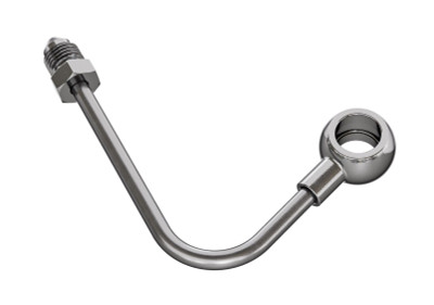 Goodridge 11-17 Harley Davidson Softail Models Front ABS Banjo Adaptor - PMCHD-030C Photo - Primary