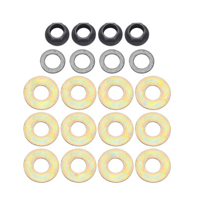 Wilwood Bolt Kit - 3/8-24 - 4 Pack (Nut, Washer, Shims) - 230-17762 Photo - Primary