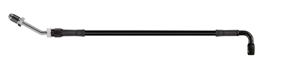 Goodridge 58in Universal Clutch Line w/Black Zinc Fittings & Black Hose - 90Deg Banjo w/M10 Fitting - HD3090-1CB-BK58 Photo - Primary