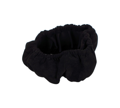 NRG Steering Wheel Cover - Black Stretch Micro Fiber w/ NRG Tag - SWC-001BK User 1