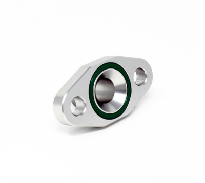 Torque Solution Port Matched Oil Drain Flange: 12AN for Pro Mod / GT55 / Large Frame Turbos - TS-UNI-629 Photo - Primary